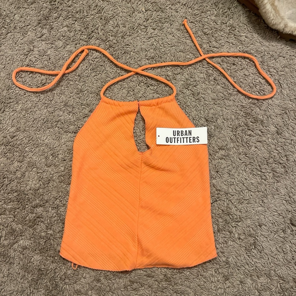 Urban outfitters, halter tie tank top